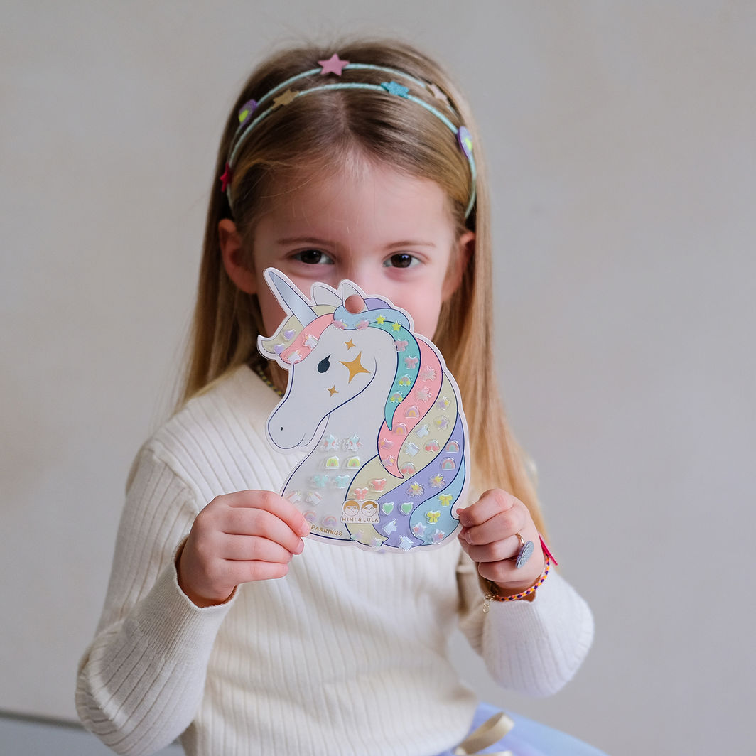 Mimi &amp; Lula örestickers 25 par, My Little Unicorn