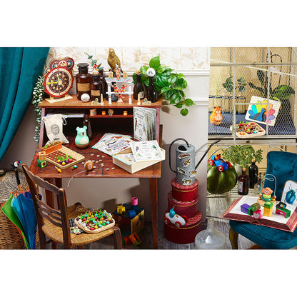 Vilac träpussel, Påfågel av Andy Westface