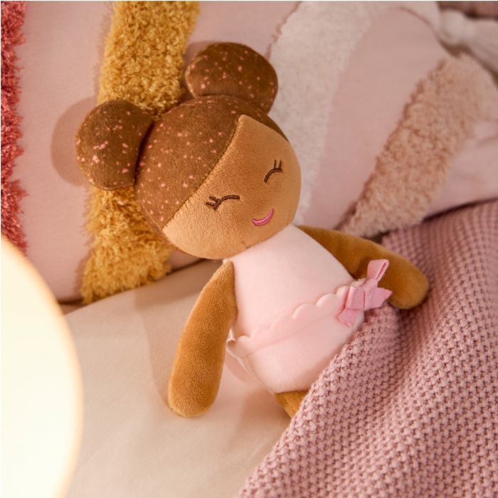 LullaBaby Badedukke, Lille pige - Brunt hår