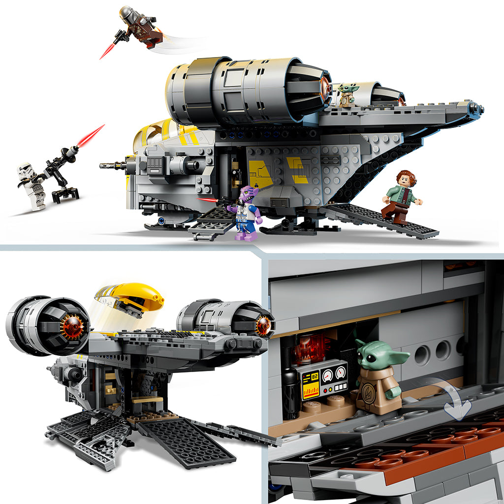 LEGO® Star Wars™ Razor Crest™ Byggleksak med farkost