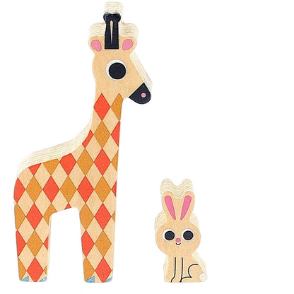 Vilac Balansspel i trä, med djur, av Ingela P Arrhenius