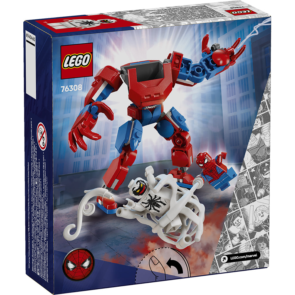 LEGO® Super Heroes Marvel, Spider-Man Mech mot Anti-Venom