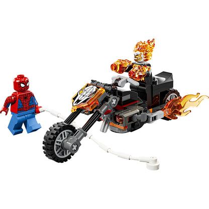 LEGO® Marvel Spider-Man mot Ghost Rider på motorcykel