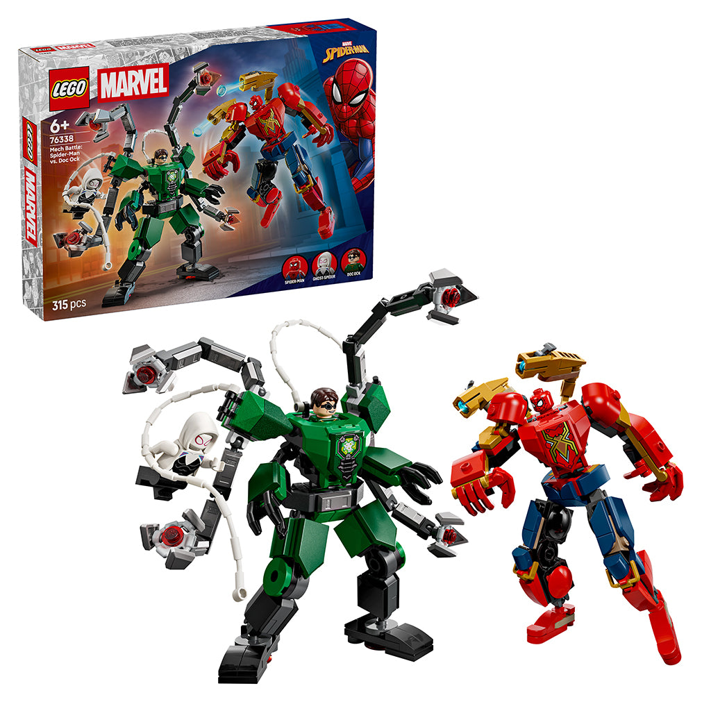 LEGO® Marvel Mech-strid: Spider-Man mot Doc Ock