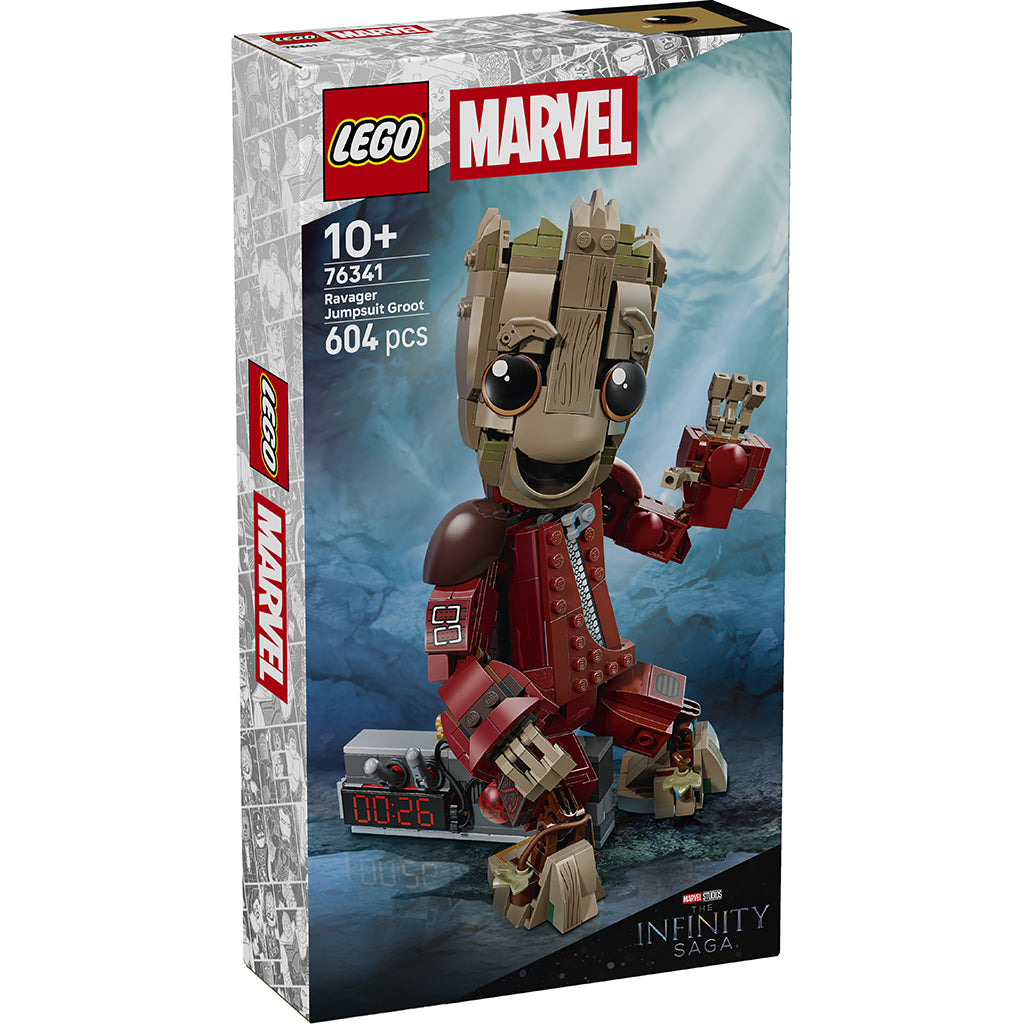 LEGO® ǀ Marvel Groot i Ravager-dragt 