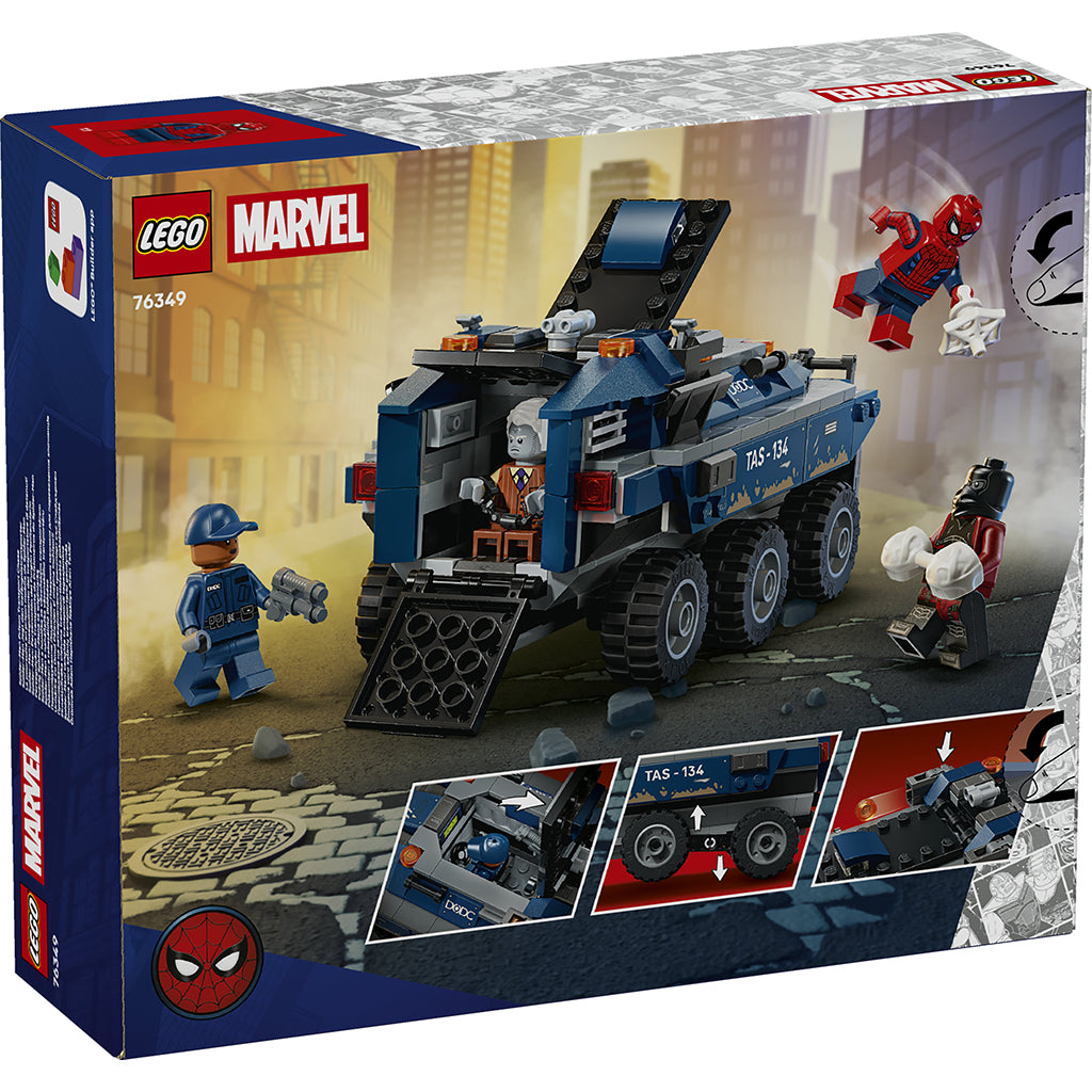 LEGO® ǀ Marvel Spider-Mans fängelsetransport-jakt