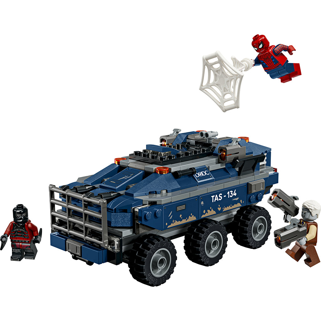 LEGO® ǀ Marvel Spider-Mans fängelsetransport-jakt