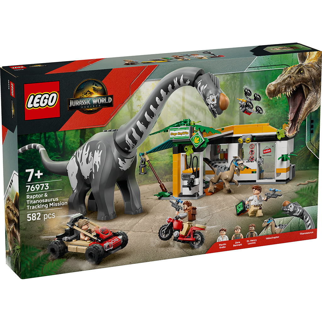 LEGO® Jurassic World™, Spårningsuppdrag: Raptor och titanosaurus