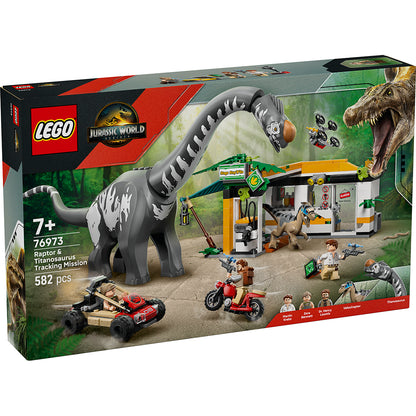 LEGO® Jurassic World™, Spårningsuppdrag: Raptor och titanosaurus