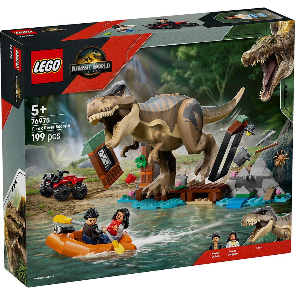 LEGO® Jurassic World™, Båtflykt från T. rex