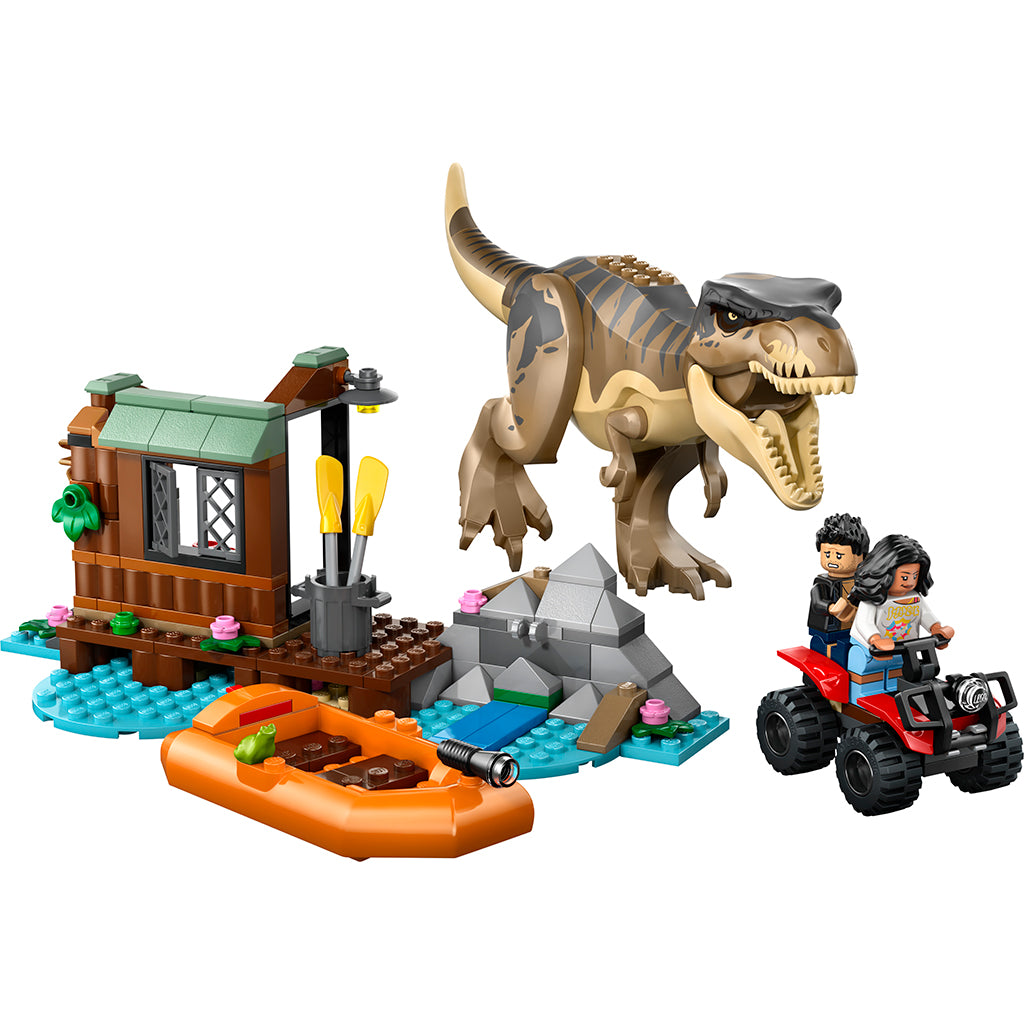 LEGO® Jurassic World™, Båtflykt från T. rex