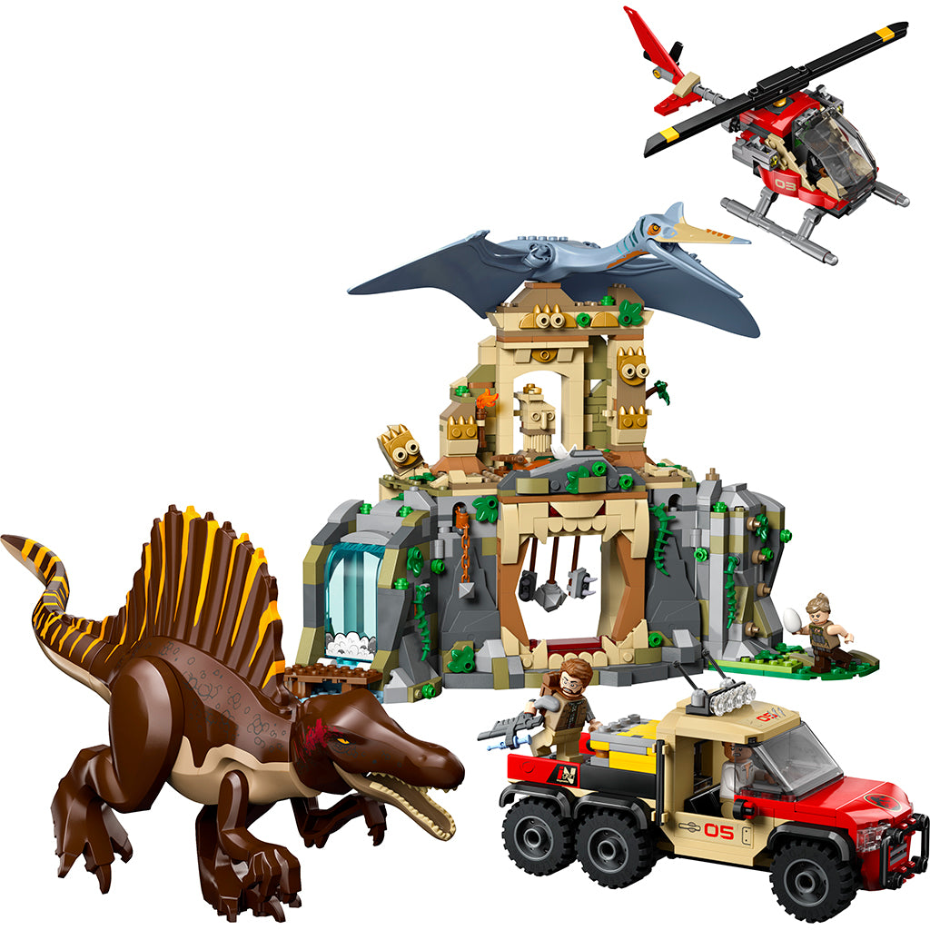 LEGO® Jurassic World™, Flyguppdrag: Spinosaurus och quetzalcoatlus