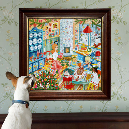 eeBoo Pussel 1000 bitar, Swedish Holiday Kitchen