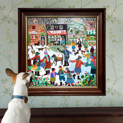 eeBoo Pussel 1000 bitar, Christmas in the Square