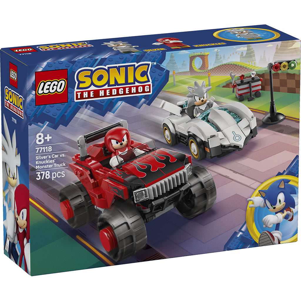 LEGO® Sonic the Hedgehog™ Silvers bil mot Knuckles&