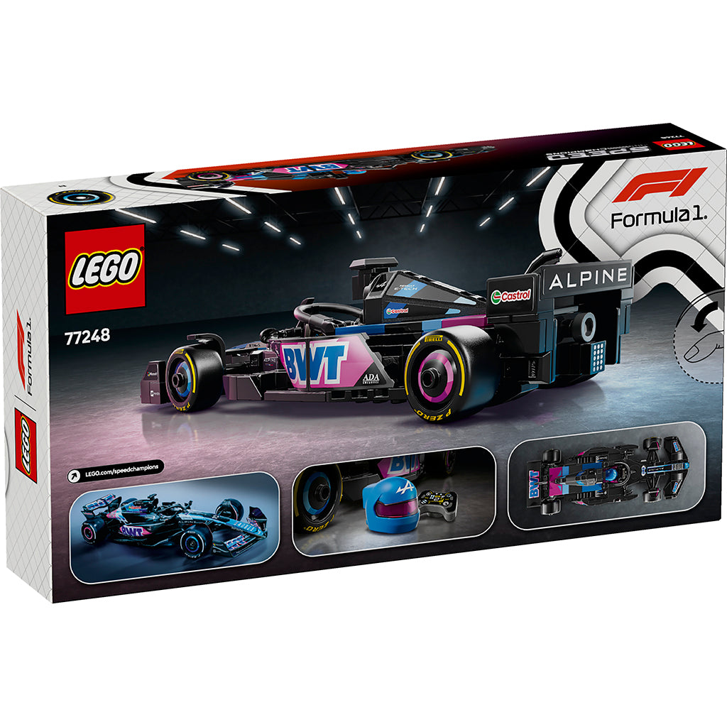 LEGO® Speed Champions, BWT Alpine F1® Team A524-racerbil
