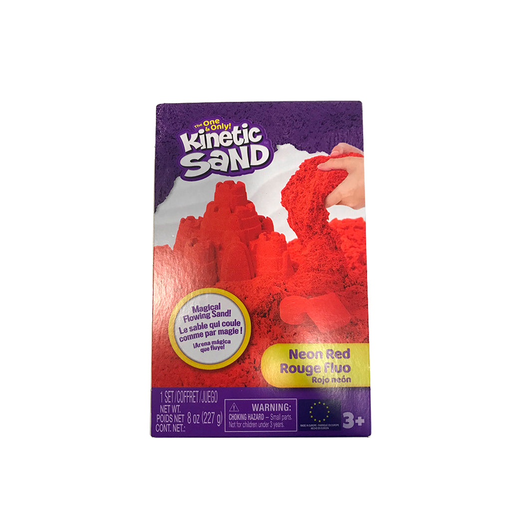 Kinetic Sand, Magisk sand, neonbox – 3 olika färger