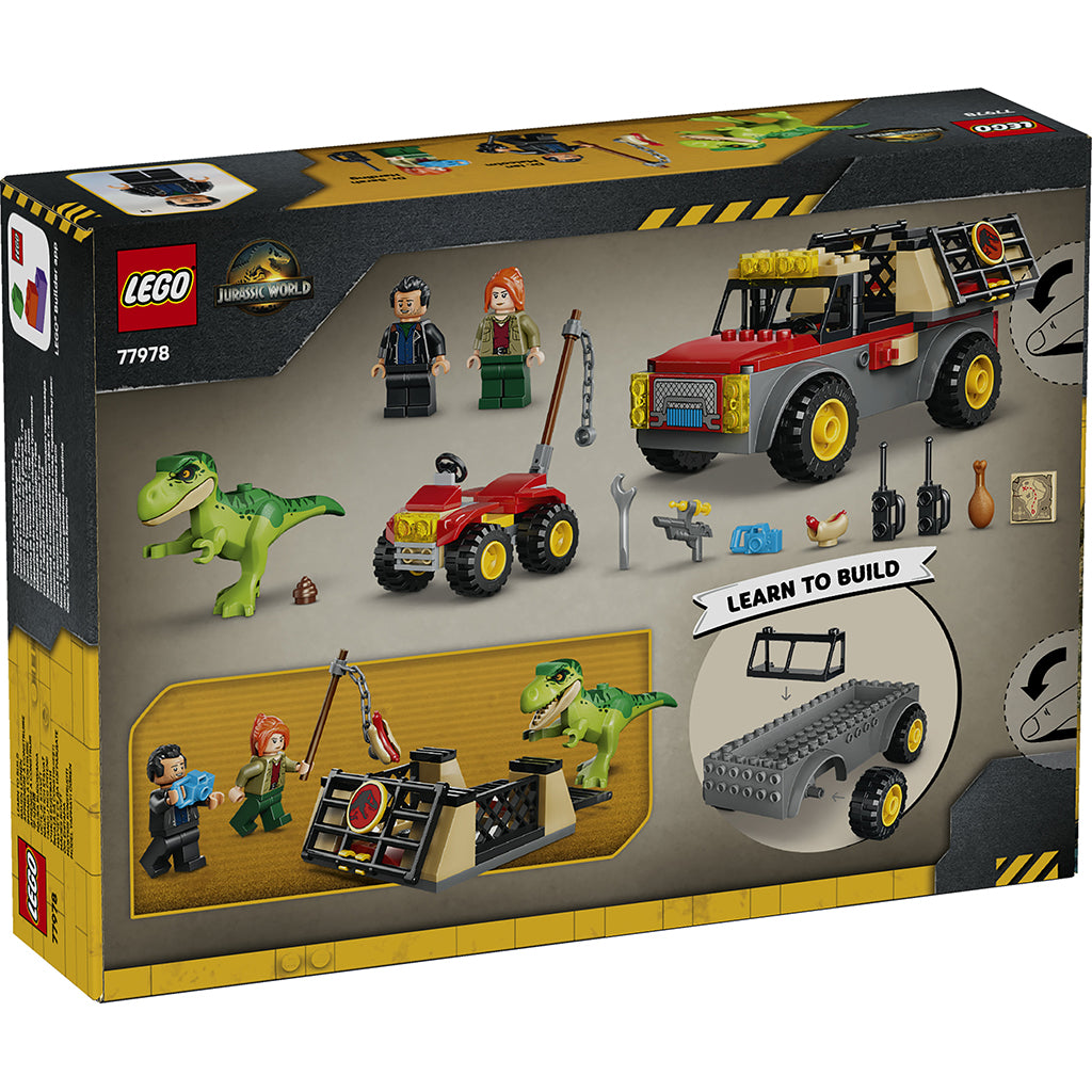 LEGO® Jurassic World Ung T. rex-transportvagn
