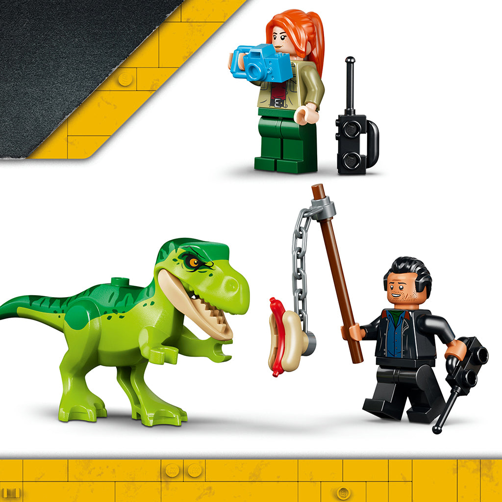 LEGO® Jurassic World Ung T. rex-transportvagn