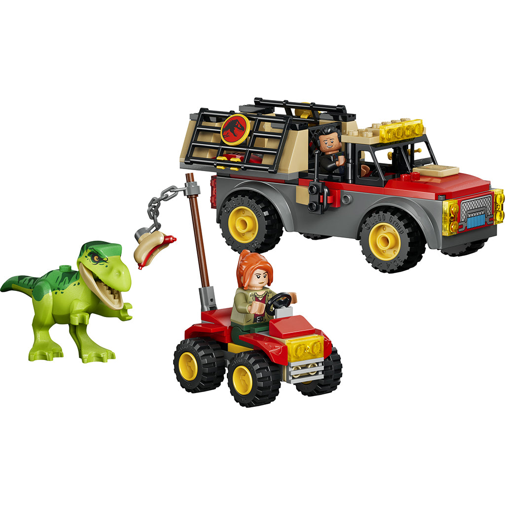 LEGO® Jurassic World Ung T. rex-transportvagn