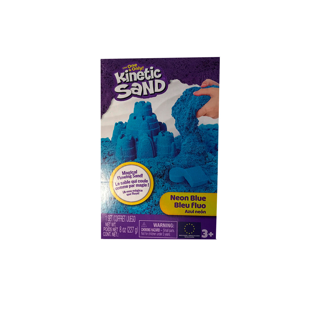 Kinetic Sand, Magisk sand, neonbox – 3 olika färger