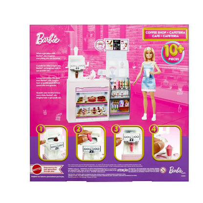 Barbie Career Coffee Shop, Barbie-docka med kaffebar