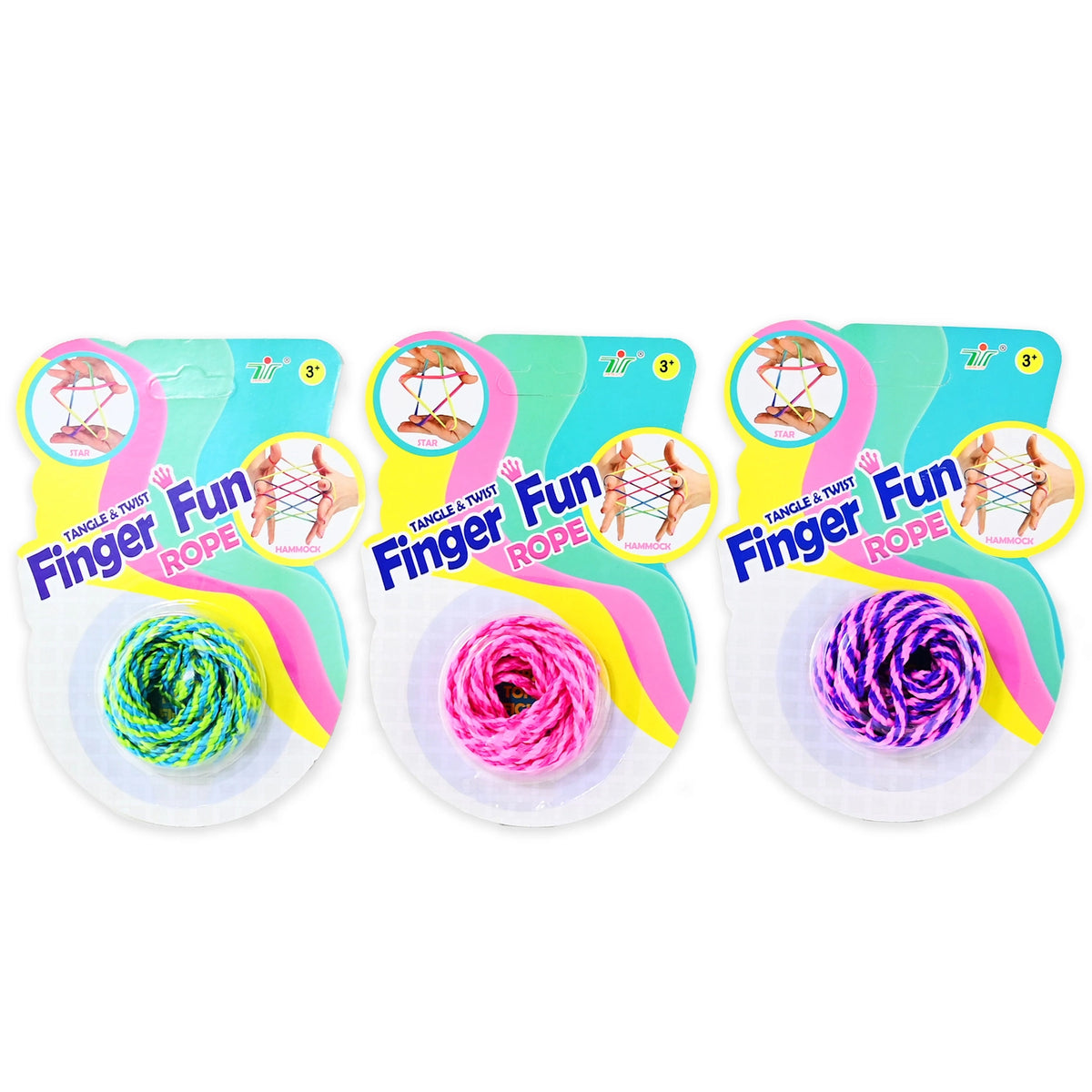 Robetoy, Cats cradle, finger spil, assorteret