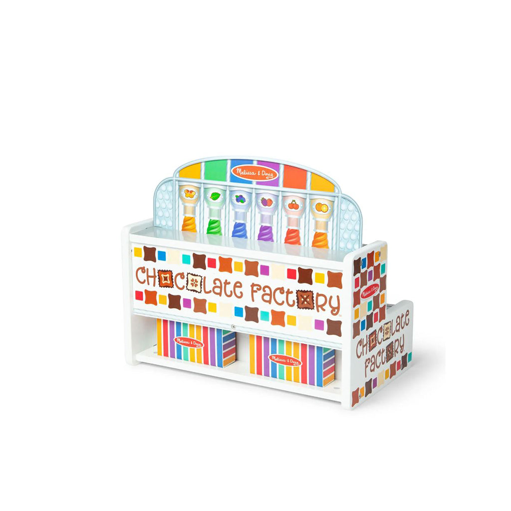 Melissa &amp; Doug träleksaksmat, Chokladfabrik