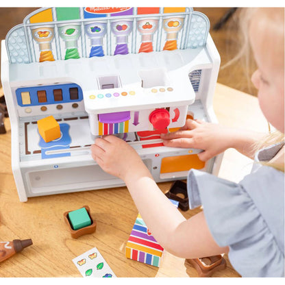 Melissa &amp; Doug träleksaksmat, Chokladfabrik