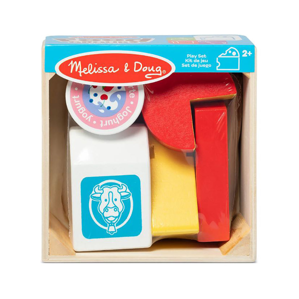 Melissa &amp; Doug Leksaksmat i trä, Mejeriprodukter