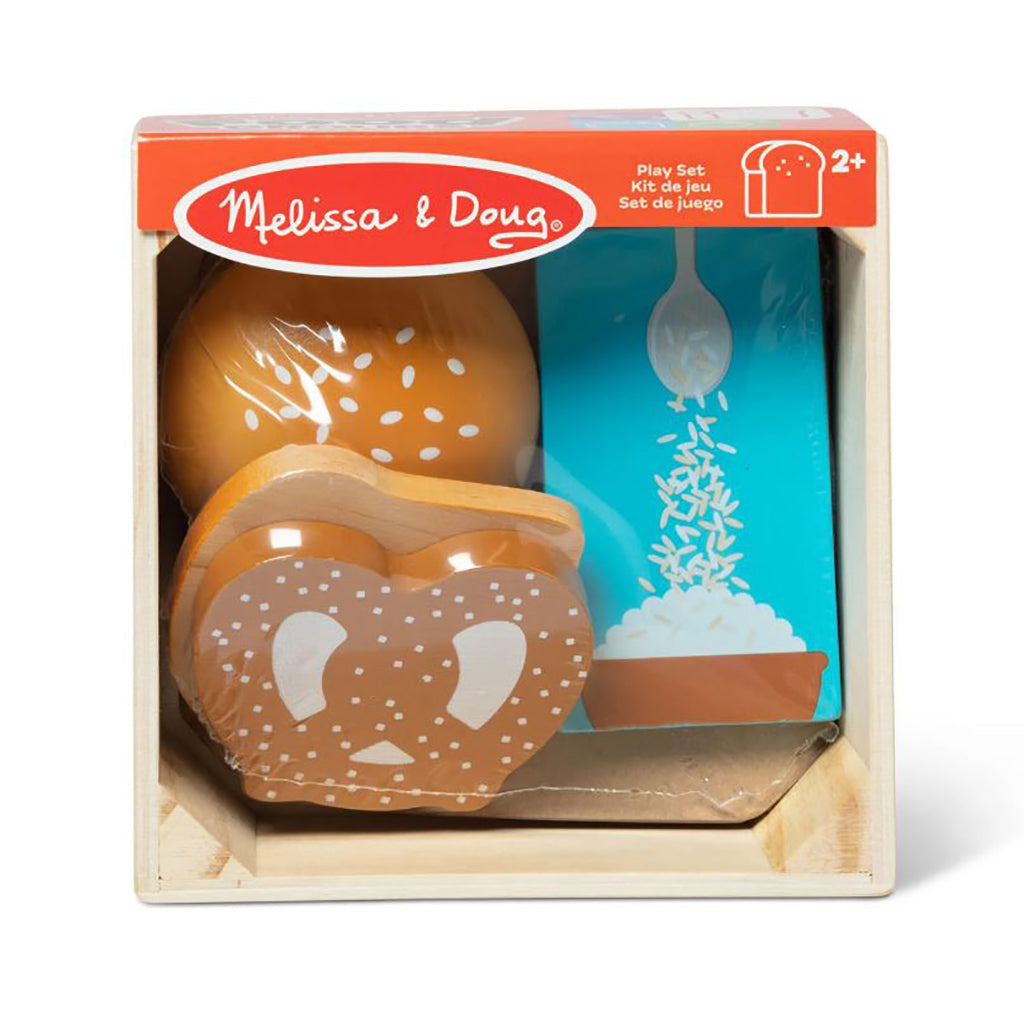 Melissa &amp; Doug leksaksmat i trä, Spannmålsprodukter