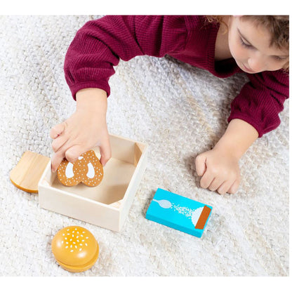 Melissa &amp; Doug leksaksmat i trä, Spannmålsprodukter