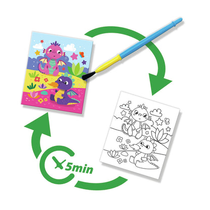 SES Creative, Måla med vatten – Fantasi målarbok