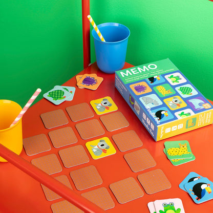 Moulin Roty - Spel - Memoryspel - Djur - Les Toupitis