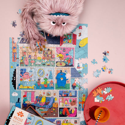 Moulin Roty - Pussel 500 bitar - Home of the Schmouks - Les Schmouks