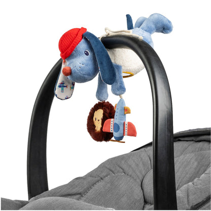 Lilliputiens aktivitetsleksak, Jules upphängning