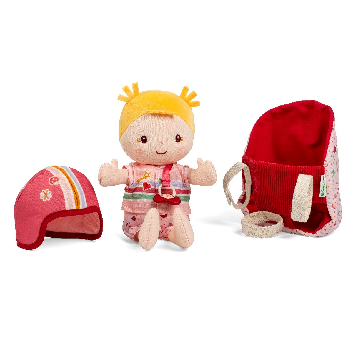 Lilliputiens Lena dukker og cykelstol