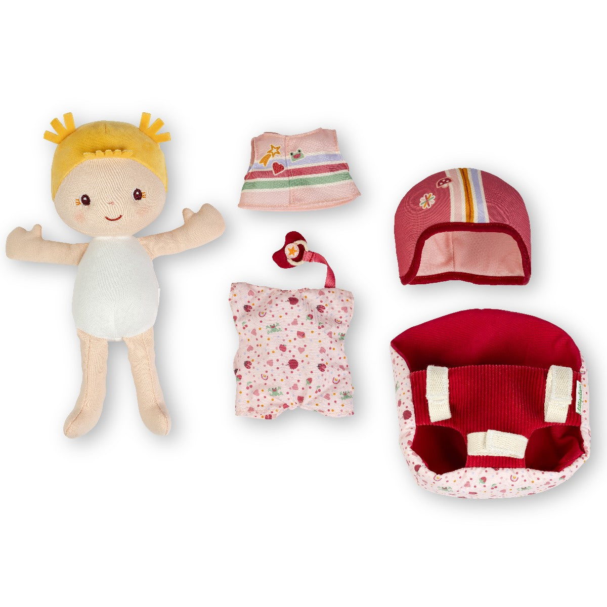 Lilliputiens Lena dockor och cykelstol