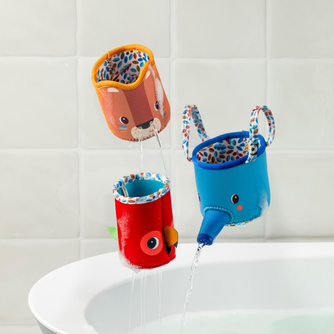 Lilliputiens badleksak, Jack 3 badkoppar