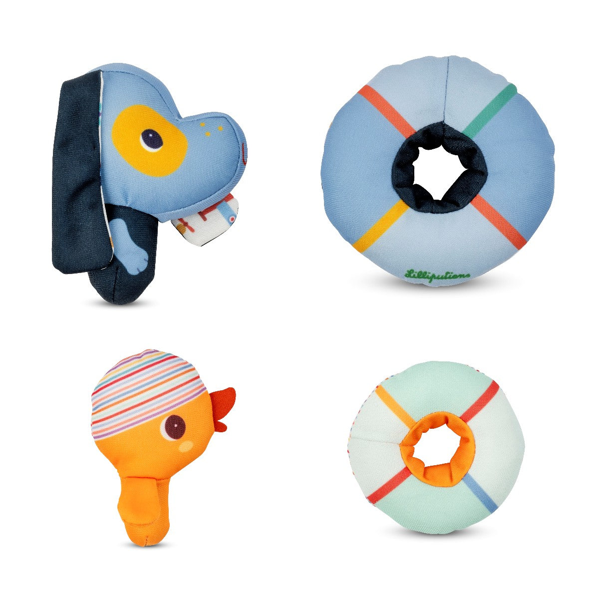 Lilliputiens badleksak, Jules och Gaspard badlekar