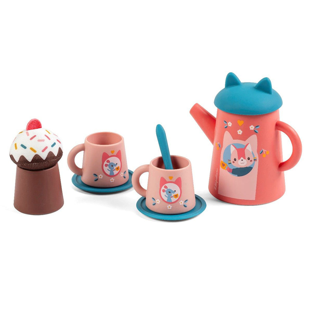 Lilliputiens badelegetøj, Jeanne te sæt