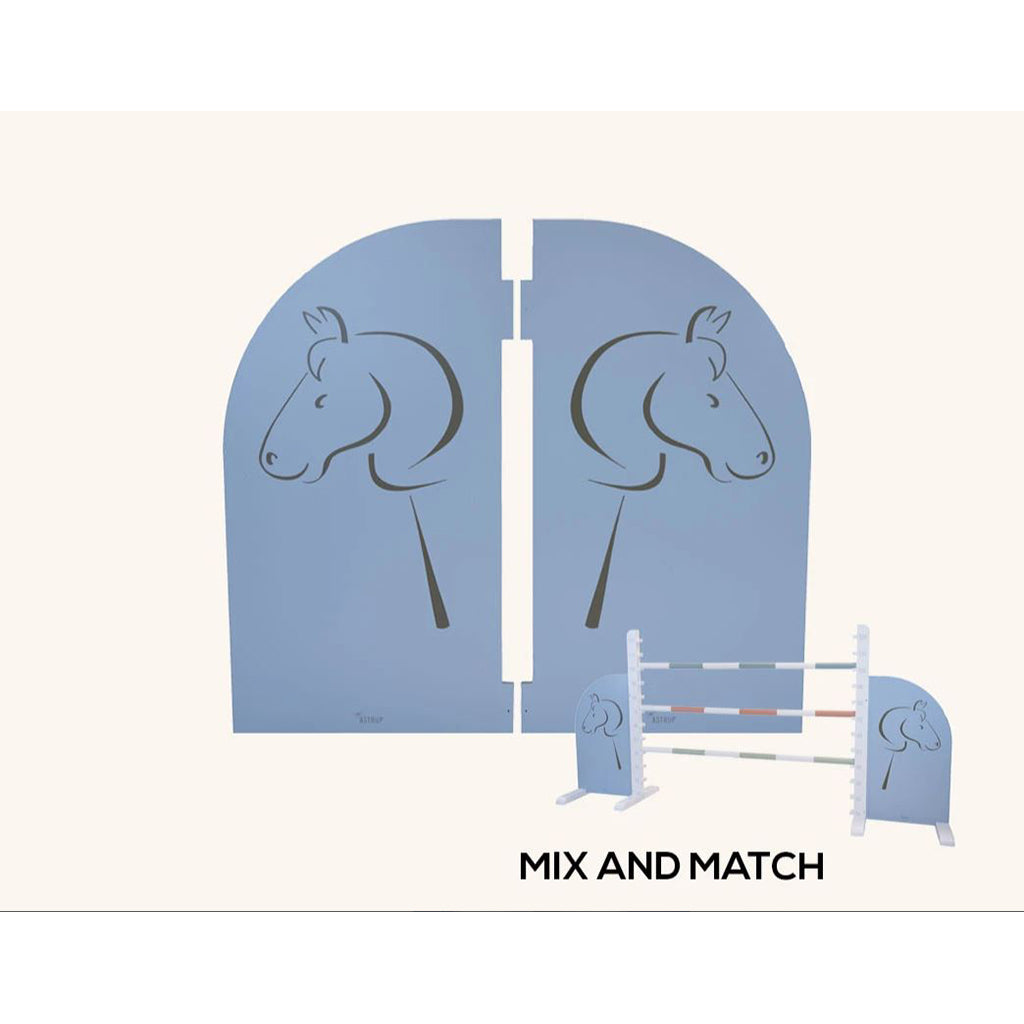 By Astrup käpphästtillbehör, hoppsidor (vingar) - Horses