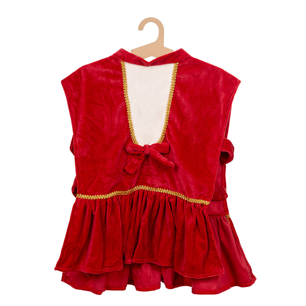 By Astrup Vintage Circus vestkjole, bordeaux