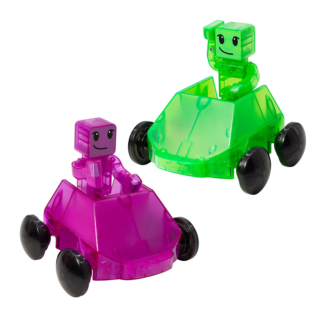 Magna-Tiles Downhill Duo, Magnetiskt byggset med 40 delar