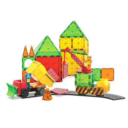 Magna-Tiles Byggplattor XL, Magnetiskt byggset med 50 delar