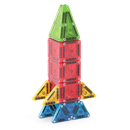 Magna-Tiles MicroMags reseset, Magnetiskt byggset med 26 delar