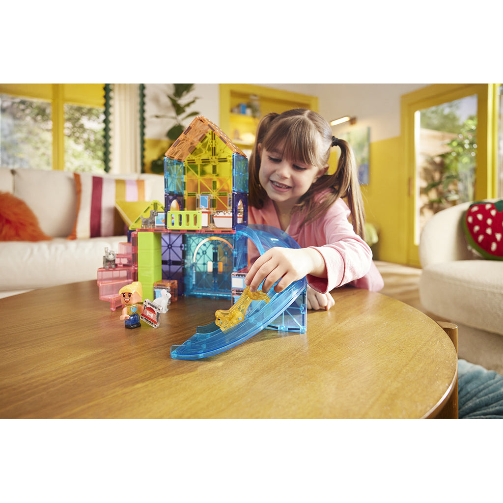 Magna-Tiles Magnetiskt byggset, Husdjurslekland - 50 delar