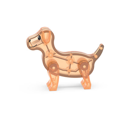 Magna-times Magnetisk Byggset, Hundedagpleje – 27 delar