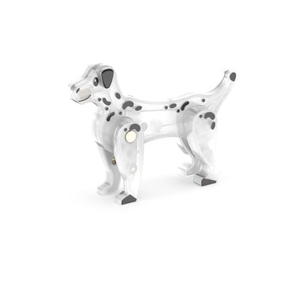 Magna-Tiles Magnetiskt Byggset, Brandstation med Ljus och Ljud - 50 delar