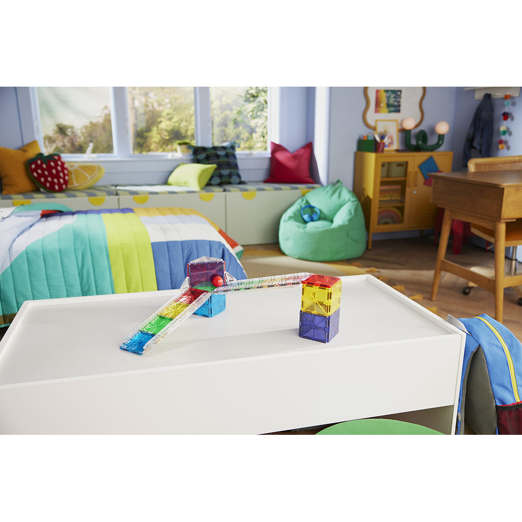 Magna-Tiles Magnetiskt byggset, Kulbana - 33 delar